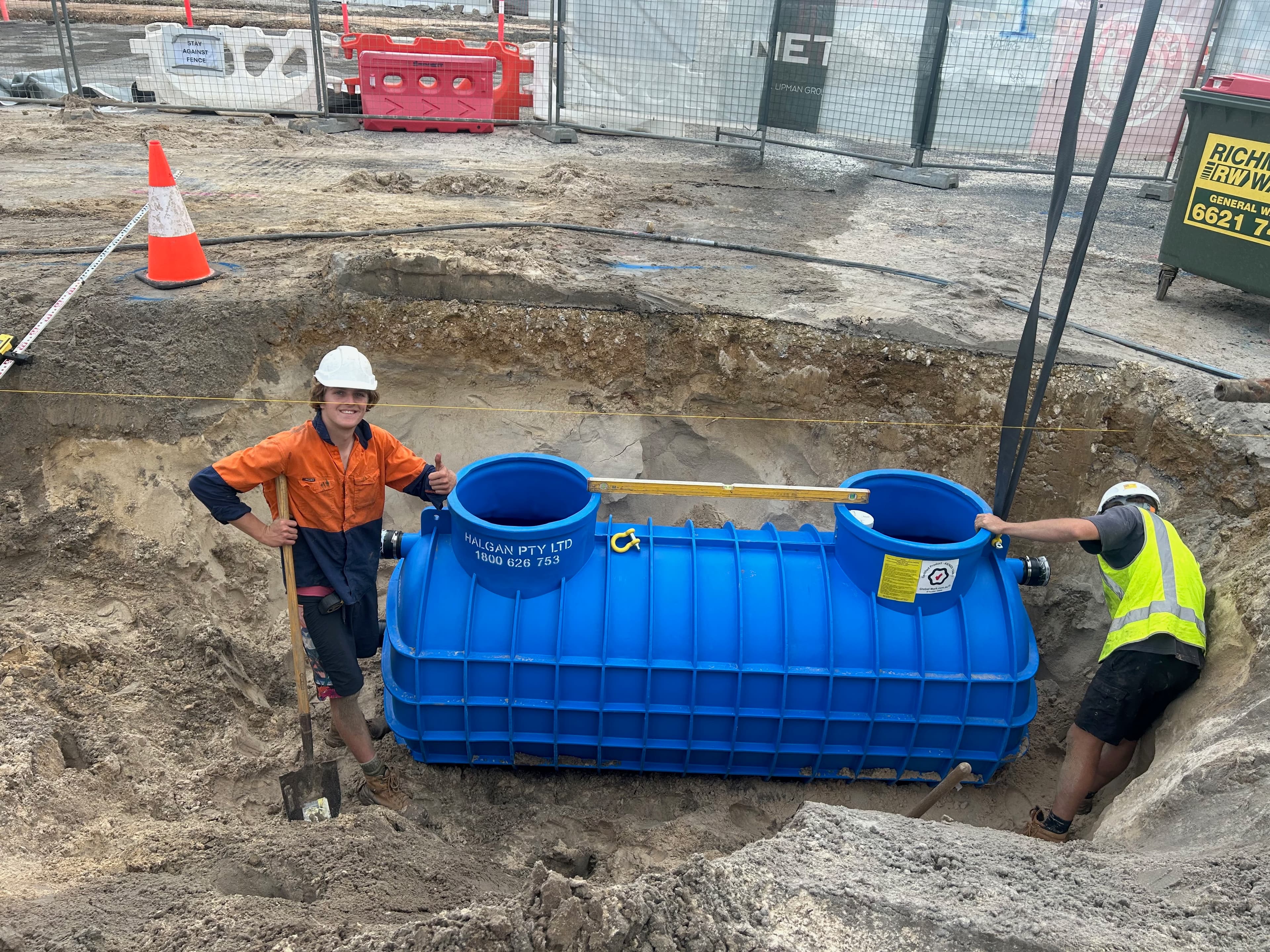 Grease Arrestor Install — Far North Coast