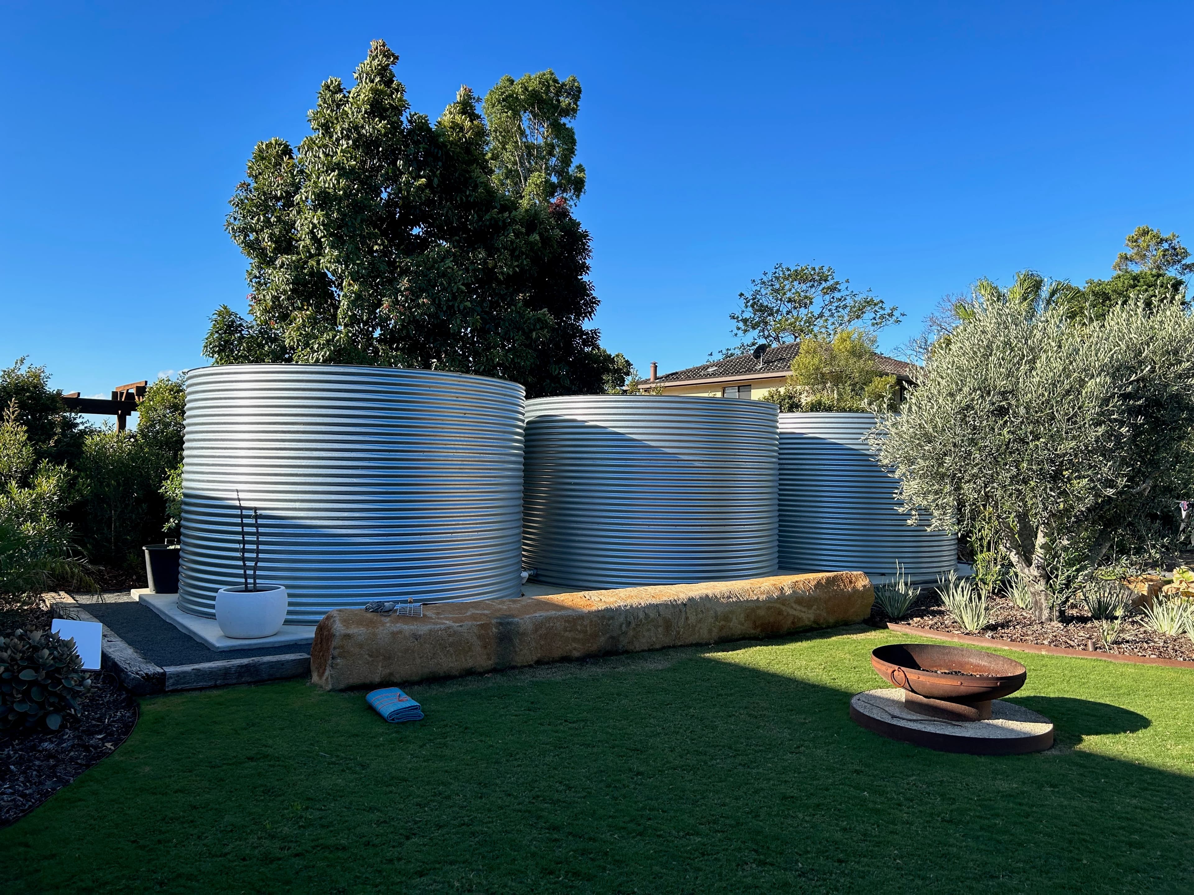 Rainwater Tank Install — Brooklet